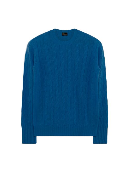 Maglia girocollo treccia Drumohr Drumohr | D4K133N00001797 NAVY